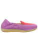 Think! Skórzane slippersy w kolorze fioletowo-różowym