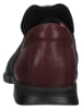 Think! Leder-Slipper in Rot/ Schwarz