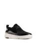 Clarks Leder-Sneakers "Tri Flash Walk" in Schwarz