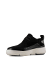 Clarks Leder-Sneakers "Tri Flash Walk" in Schwarz