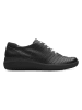 Clarks Leder-Sneakers "Kayleigh Aster" in Schwarz