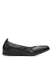 Clarks Leder-Ballerinas "Jenette Ease" in Schwarz