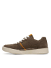 Clarks Skórzane sneakersy "CraftCup Court" w kolorze brązowym