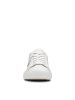 Clarks Skórzane sneakersy "CraftCup Walk" w kolorze białym