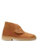 Clarks Leren veterschoenen "Desert" cognackleurig