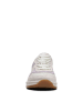 Clarks Leder-Sneakers "CraftRun Tor" in Creme/ Lila