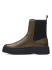 Clarks Skórzane sztyblety ''Torhill Maple'' w kolorze brązowym