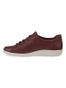 Ecco Leder-Sneakers in Braun