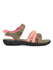 Teva Sandały "Tirra" w kolorze jasnoróżowo-oliwkowym