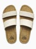 Reef Pantoletten "Cushion Vista Hi" in Creme