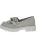 Caprice Leder-Slipper in Grau