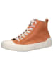 Caprice Leder-Sneakers in Orange