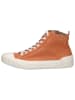 Caprice Leder-Sneakers in Orange