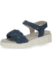 Caprice Leren haksandalen donkerblauw