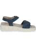 Caprice Leren haksandalen donkerblauw