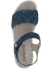Caprice Leren haksandalen donkerblauw