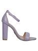 Steve Madden Leder-Sandaletten in Lila