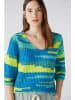 Oui Sweter w kolorze niebiesko-turkusowo-zielonym