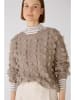 Oui Pullover in Taupe