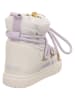 INUIKII Winterboots "Puffer Print" in Weiß/ Lila