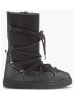 INUIKII Skórzane botki "Classic High Laced" w kolorze czarnym