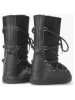 INUIKII Skórzane botki "Classic High Laced" w kolorze czarnym