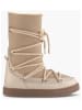 INUIKII Leder-Boots "Classic High Laced" in Beige