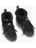 INUIKII Leder-Winterboots "Classic Low" in Schwarz