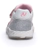 Naturino Sneakers "Jesko" grijs/lichtroze