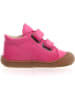 Naturino Skórzane buty "Cocoon" w kolorze różowym do nauki chodzenia