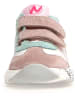 Naturino Sneakersy "Jesko" w kolorze szaro-fioletowo-różowym