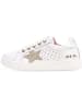 Naturino Sneakers "Pinn" wit/goudkleurig