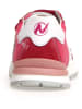 Naturino Skórzane sneakersy "Duelly" w kolorze czerwonym
