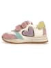 Naturino Leder-Sneakers "Duelly" in Creme/ Rosa