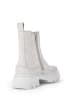 Gabor Leder-Boots in Creme