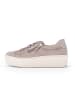 Gabor Leder-Sneakers in Taupe