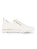 Gabor Leder-Sneakers in Creme