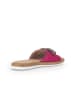 Gabor Leren slippers fuchsia