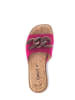 Gabor Leren slippers fuchsia