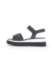 Gabor Skórzane sandały w kolorze czarno-białym