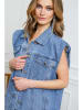 Plume Spijkergilet "Jaures" blauw