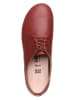 Birkenstock Skórzane trzewiki "Saunders" w kolorze czerwonym