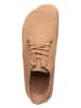 Birkenstock Leder-Schnürschuhe "Maine" in Beige - Weite S
