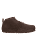 Birkenstock Leder-Schnürschuhe "Dundee" in Braun - Weite S