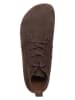Birkenstock Leder-Schnürschuhe "Dundee" in Braun - Weite S