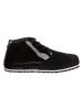 Birkenstock Leder-Schnürschuhe "Dundee" in Schwarz - Weite S
