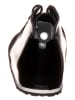 Birkenstock Leder-Schnürschuhe "Dundee" in Schwarz - Weite S
