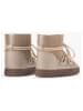 INUIKII Leder-Winterboots "Classic" in Beige