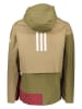 adidas Funktionsjacke in Khaki/ Beige