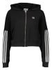 adidas Sweatjacke in Schwarz